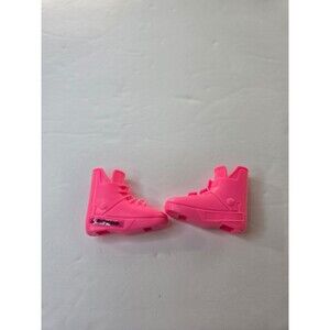 Vintage Barbie Rollerblades Neon Pink Missing Blades